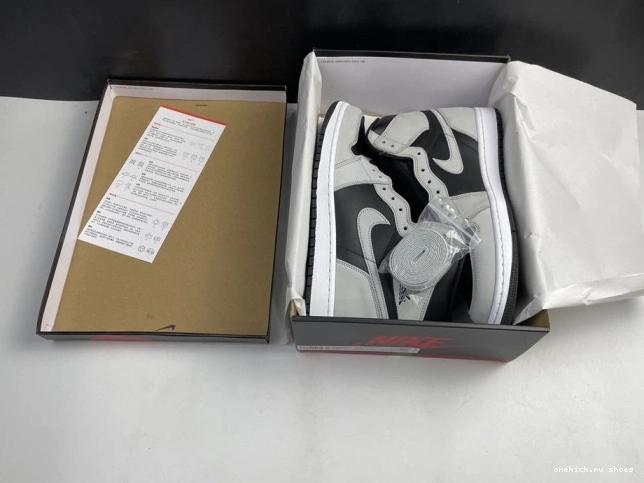 Cheap Smoke Light Grey 555088-035 Black Retro High 1 White Jordan Air 0724